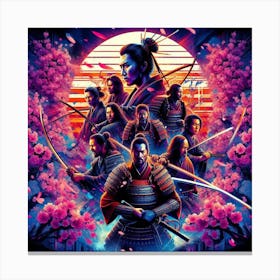 Samurai Warriors 1 Canvas Print