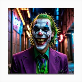 Joker 60 Canvas Print