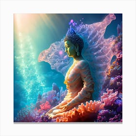 Siren Buddha #4 Canvas Print