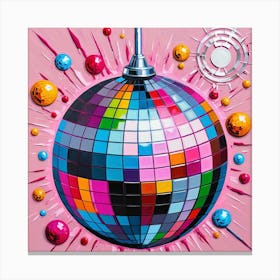 Disco Ball 7 Canvas Print