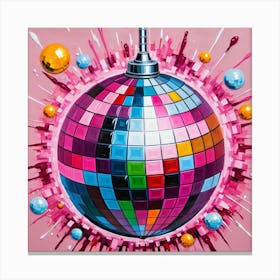 Disco Ball 4 Canvas Print