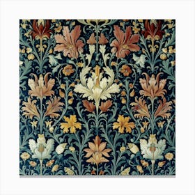 William Morris Wallpaper Art 4 Canvas Print