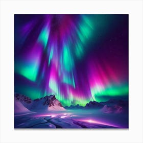 Aurora Borealis Canvas Print