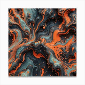 Abstract Abstract Painting 2 Canvas Print