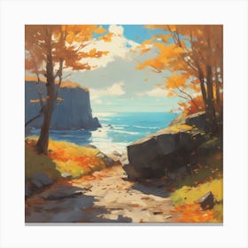 Autumn Path 4 Canvas Print