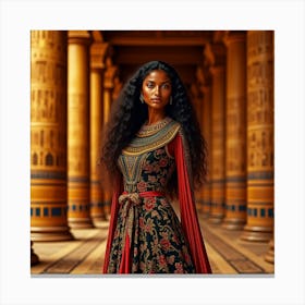 Egyptian Beauty 5 Canvas Print