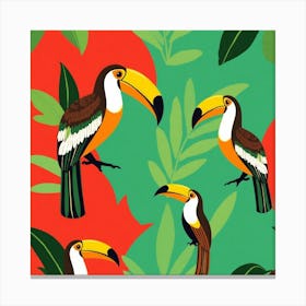 Toucans 6 Canvas Print