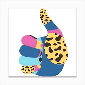 Thumbs Up Canvas Print