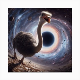 Ostrich 4 Canvas Print