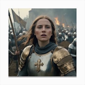 Joan of Arc Canvas Print