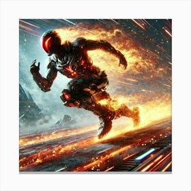 Flame Dash 1 Canvas Print