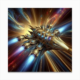 Spaceship 2 Canvas Print