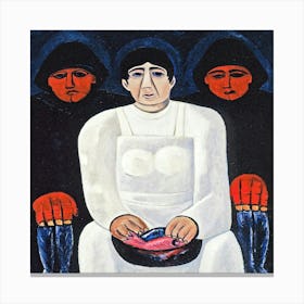 Three Women 1 Canvas Print