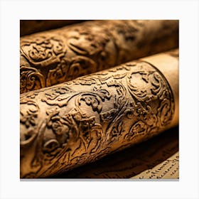 Islamic Scrolls Canvas Print