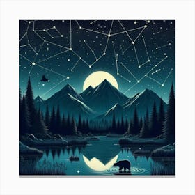 Starry Night Canvas Print