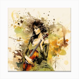 Violinist 1 Canvas Print