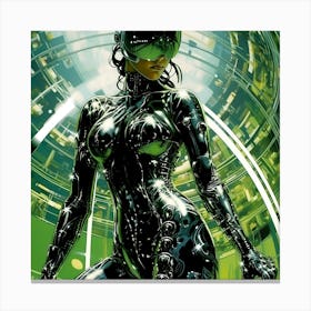 Cyborg Canvas Print