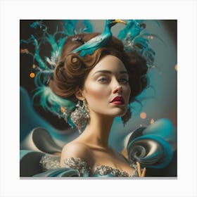 Mermaid Canvas Print