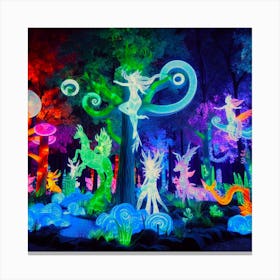 Fairy Forest 2 Canvas Print