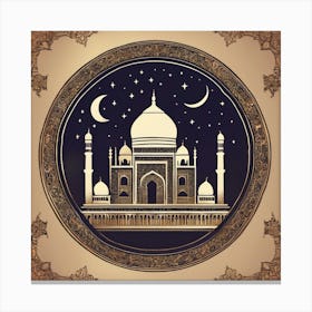 Taj Mahal, Agra Canvas Print