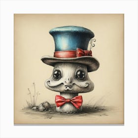 Top Hat Canvas Print