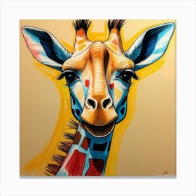 Giraffe 136 Canvas Print