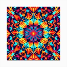 Abstract Mandala Canvas Print