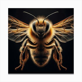 Bee Portrait 2 Canvas Print