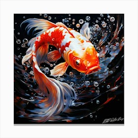 Koi Fish - Koi Goldfish Canvas Print