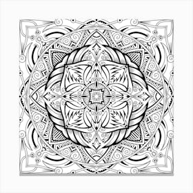 Abstract Ornate Canvas Print