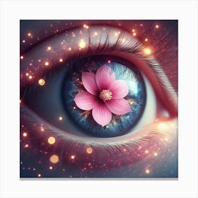 Flower Eye 2 Canvas Print