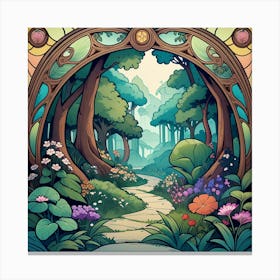 Fairytale Forest Canvas Print