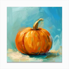 Pumpkin Painting 1 Canvas Print