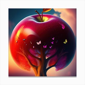 Apple Tree Canvas Print