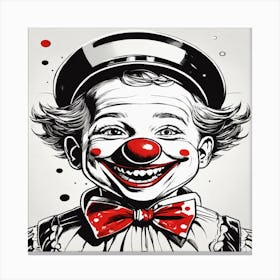 Clown Canvas Print