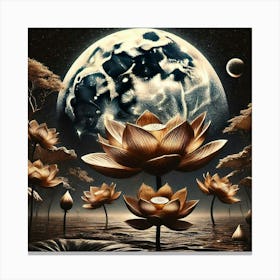 Lotus Flower 153 Canvas Print