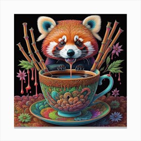 Red Panda Canvas Print