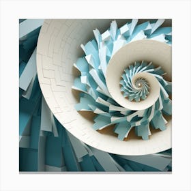 Spiral Art 1 Canvas Print