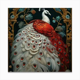 Peacock 4 Canvas Print