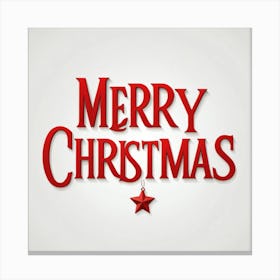 Merry Christmas 7 Canvas Print