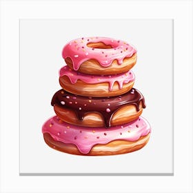 Donuts 5 Canvas Print