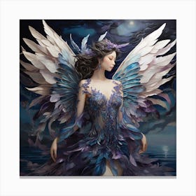 Angel Of The Night 1 Canvas Print