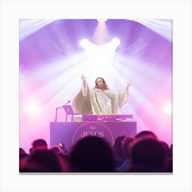 Dj Jesus Canvas Print