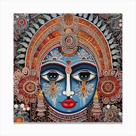 Lord Krishna Painting 1 Canvas Print