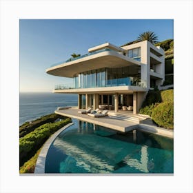 California House 1 Canvas Print