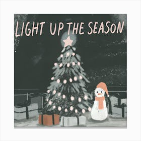 Light Up The Season Canvas Print