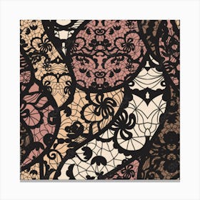 Lace Pattern Canvas Print