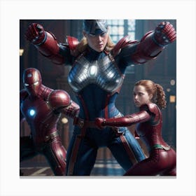 Avengers Canvas Print