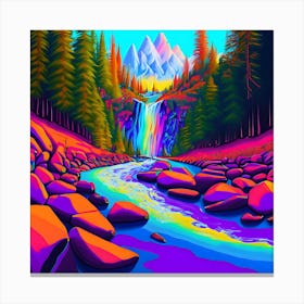 Rainbow River No.2 Canvas Print