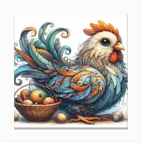 Chicken 3 Canvas Print
